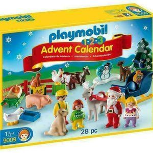 Playmobil 9009 Christmas on the Farm Advent Calendar  1 2 3 New in Box